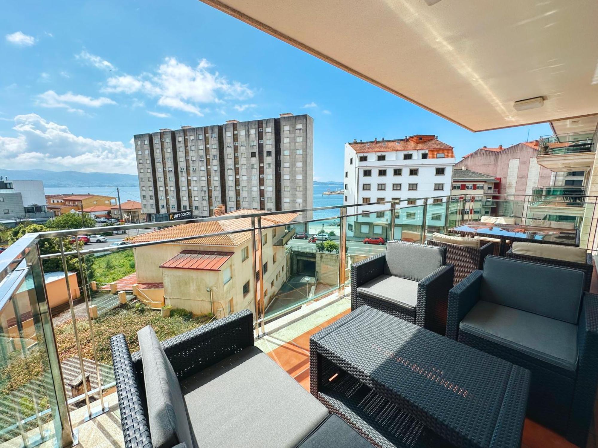 Apartamento Carabuxeira Playa Sanxenxo Exteriér fotografie